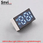 188 7-Segment Display, 188 Fast Charging 7-Segment Display, 188% 2.5-Digit 7-Segment Display with Single-Row Pins