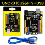 Keyestudio WIFI UNOR3 Development Board ATMEGA16U2/ ATMEGA328P/CP2102 +USB Cable With  Gift Box Compatible With Arduino Uno R3