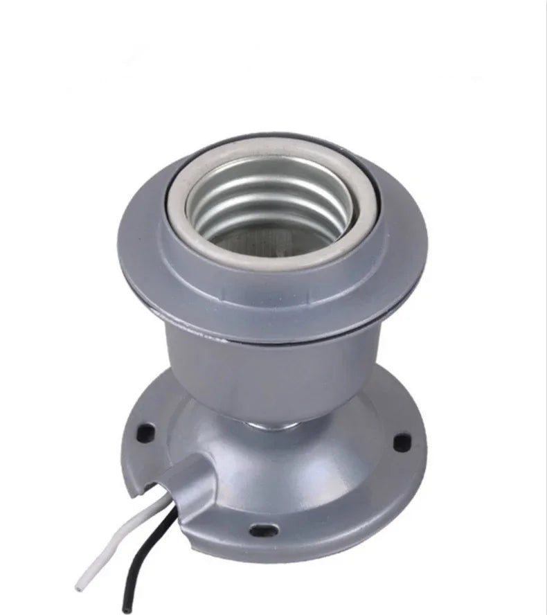 E27 E26 E39 E40 Ceiling Mount Porcelain Heat Resistant Aluminum Diecasting Highbay Mining Factory Copper LED Light Holder Socket