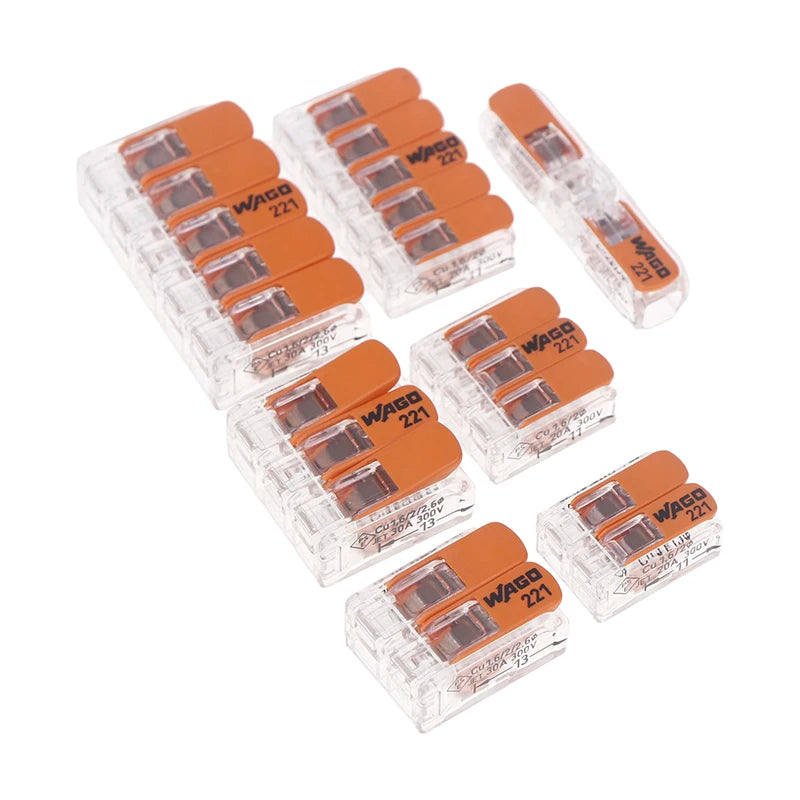 Wago Original Wiring Terminal 221 Series for Secure Connections