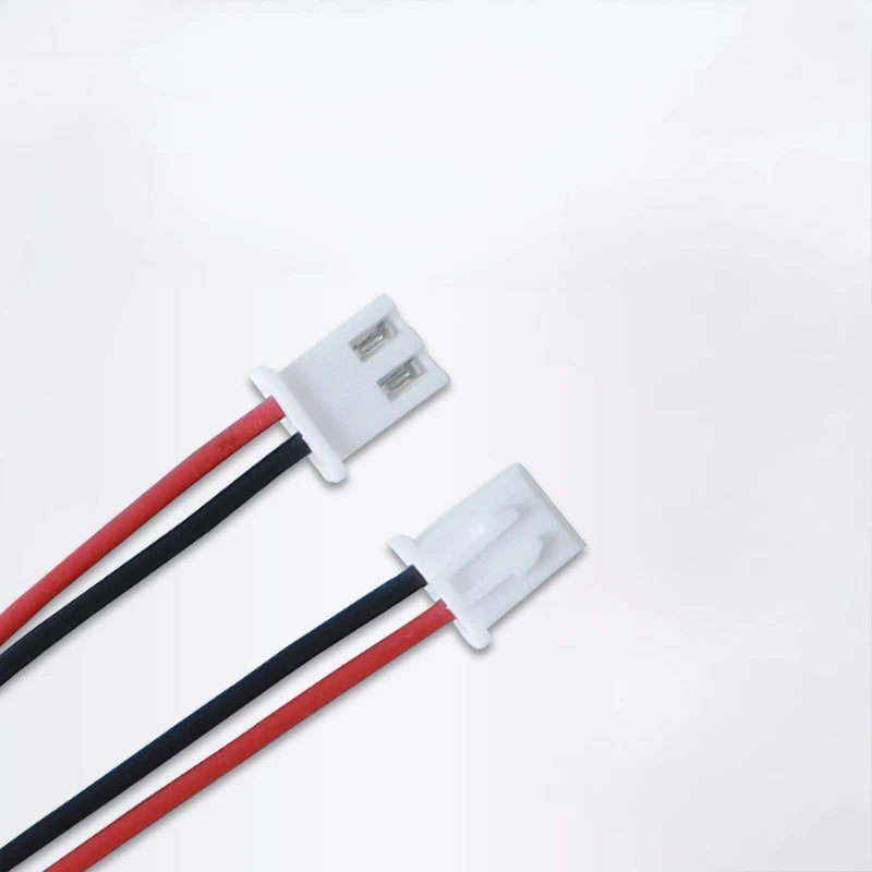 10/20/50/100PCS XH 2.54mm Pitch 10CM 2 Pin 26AWG Male Cable Connector Micro XH2.54 2P Plug Jack Socket Terminal Wire Cables