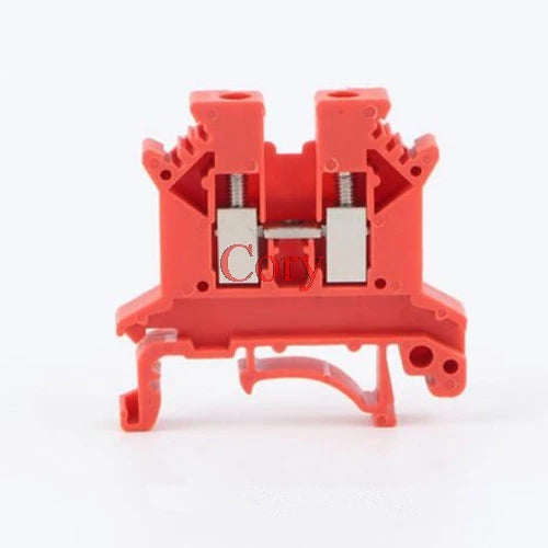 5pcs UK-2.5B blue/grey/red/black 2.5mm2 DIN Rail Universal Combination Terminal Blocks Screw Type UK2.5B CZYC