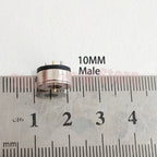 4/5/6/7/8/10mm Circular Magnetic 2Pin Male And Female Pogo Pin Connector 12V 2A Gold-plated For DIY Charging Of Smart Watches