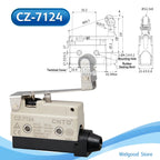 CNTD CZ‑7120 Limit Micro Switch TZ AZ‑7120 Equivalent High Roller Short Lever 10A 250V 1NO 1NC IP64 Snap Action 100% GENUINE