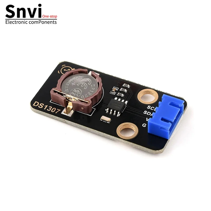 Snvi DS1307 PCF8563 RTC Module Real Time Clock I2C Timekeeping Backup Battery with Case Cable