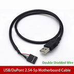 usb touch screen camera terminal cable xh2.54/ph2.0/mx1.25/sh1.0 motherboard usb connection cable