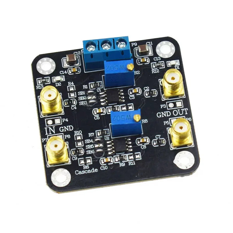 THS4001 High-Speed Dual Operational Amplifier Module, Non-Inverting/Inverting Amplifier & Voltage Follower, 270MHz Bandwidth