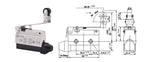 10pcs/lot Micro Limit Travel Switch Waterproof Momentary AZ-7312 AZ-7311 AZ-7121 AZ-7310 AZ-7141 Straight 90 degree Roller Lever
