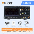 Owon SDS210S 2CH 100-200MHz 1GS/s 14Bit 25MHz FFT Scope Digital Oscilloscope  with Signal Generator Function