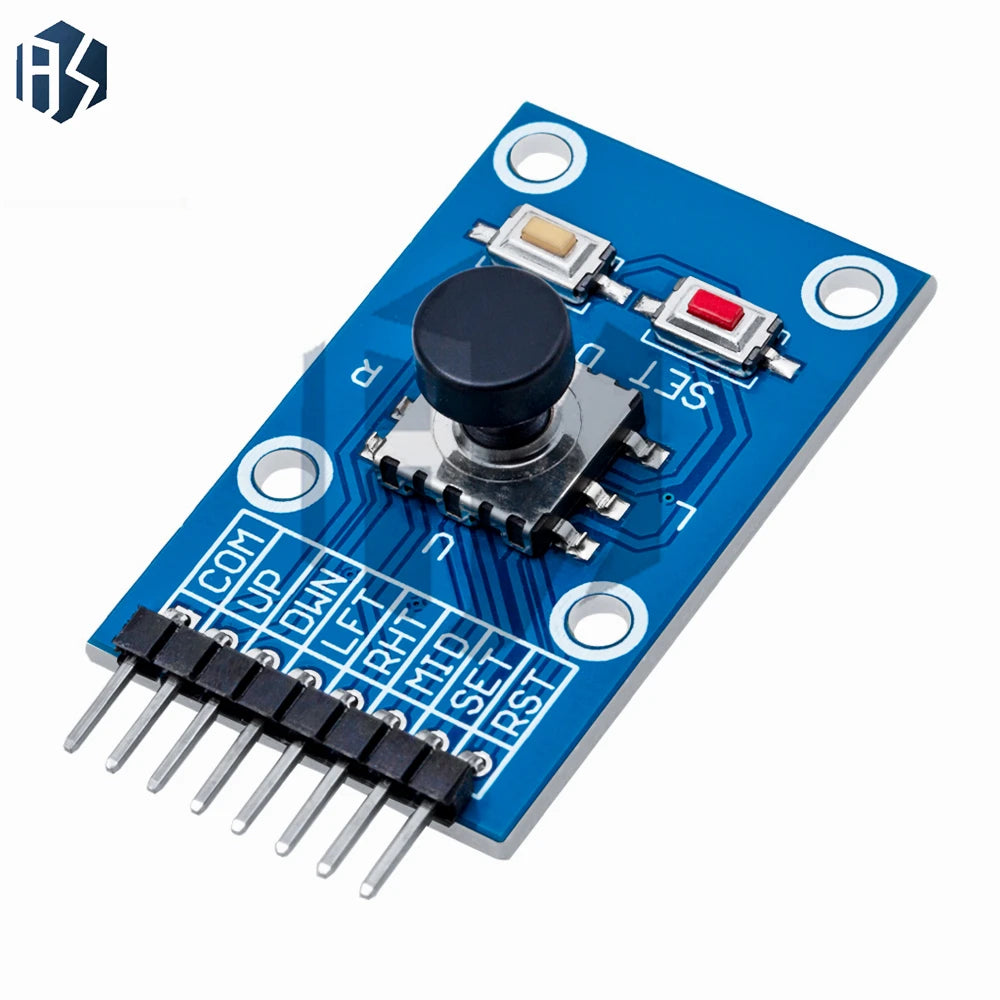 ‌"5-Way Navigation Button Module with Joystick Control for Arduino/AVR/MCU - 5D Rocker Game Controller & Independent Keypad