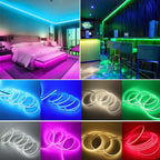 5V COB LED Strip 3mm 5mm 8mm Width 320LEDs/m High Density COB LED Tape AA Battery Powered Linear Lighting White Red Green Blue