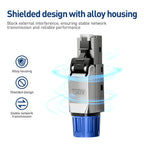 ZoeRax 1PCS RJ45 CAT8 CAT7 CAT6A Toolless Ethernet Cable Connector Shielded Network Cable Plug for 22~26AWG STP Lan Cable