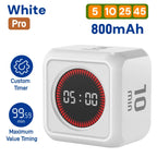 Visual Study Timer for Kids Focus Pomodoro Clock with Gravity Sensor Flip Mute Countdown Tool Homework Exam Time Management Gift