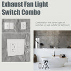 MOES Tuya ZigBee US Smart Light Switch Push Button Wall Switch Neutral Wire/No Neutral Wire Required Work With Alexa Google Home