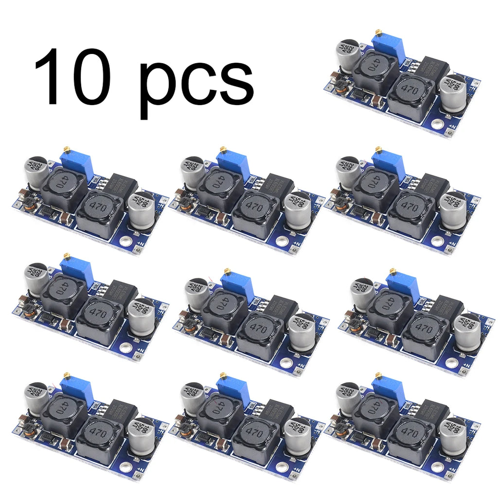 XL6009 Boost Buck Converter Module 3A 1.25-35V Adjustable Step Up Down for Arduino Raspberry Pi Solar Power Supply DIY Lab BMS
