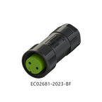 10pcs Exceedconn EC Industrial Aviation Circular 2 Core M20 2Pin Electrical Connector Waterproof  10A 15A Docking Cable Adapter