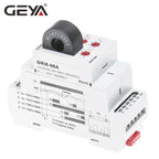 GEYA GRI8-06 DC Current Sensor Relay 18mm Width 2CO 8A AC/DC Current Testing Relay 24V-240V Wide Range