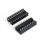 10pcs IC seat 6P/8P/14P/16P/18P/20P/24P/28P DIP IC Sockets Adaptor Solder Integrated Circuits Sockets Electronic Component