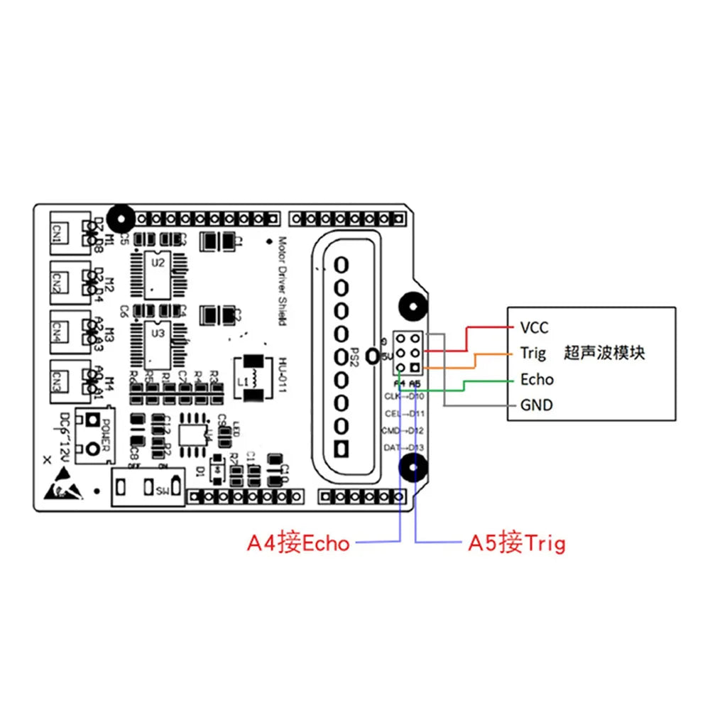 TB6612FNG Stepper Motor Drive Module PWM Regulator Servo Driver 6-12V 4 Way Motor Driver Expansion Board for Arduino Robot