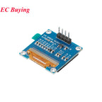 0.96 inch OLED IIC Serial White Display Module 128X64 I2C SSD1306 12864 LCD Screen Board GND VCC SCL SDA 0.96" for Arduino Black