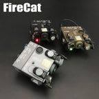 Sotac Full Metal DBAL-A2 Red Green Laser Sight Advance 2 Visible / IR Dual Beam Aiming PEQ-15 Otal Infrared Laser Light Airsoft