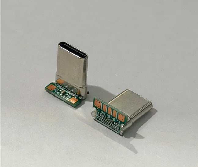 MICRO MINI 5P Type-C USB To Dip PCB Converter Adapter 90 Degree Right Angle Breakout Board Repair Welding Socket Connector Port