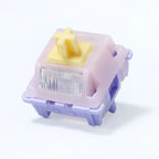 MMD Princess V5 Ultra Switch Linear Tactile 5Pin 38/45/53/48/60g Mechanical Keyboard Switches HIFI Milk Shell SMD Factory lubed