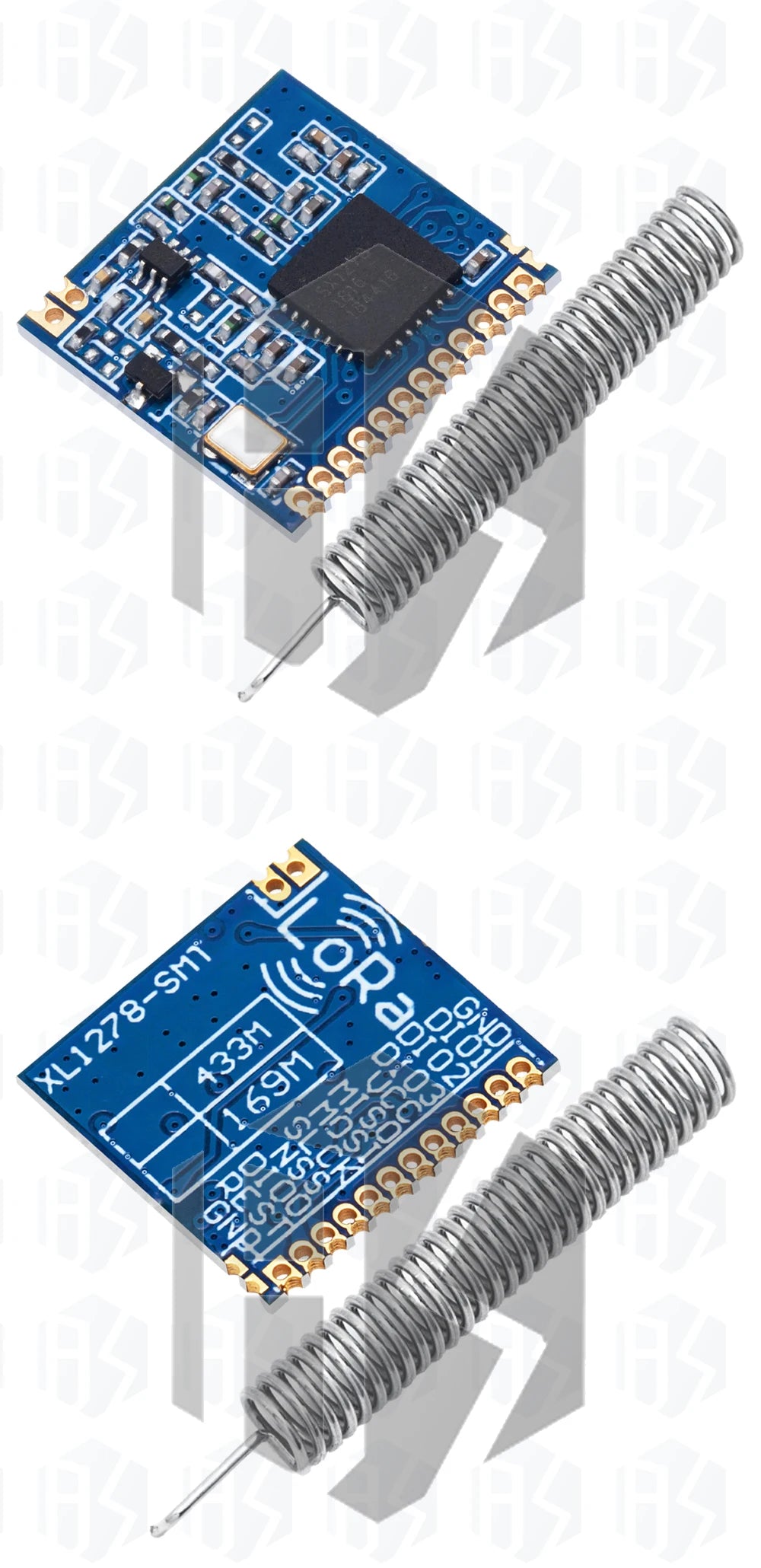 1~10PCS RF LoRa module SX1278 chip PM1280 Long-Distance communication Receiver and Transmitter SPI LORA IOT+2pcs 433MHz antenna