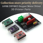 3D Printer Parts StepStick A4988 DRV8825 Stepper Motor Driver With Heat sink Carrier Reprap RAMPS 1.4