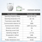 LoRa Module COJXU E22-T Series UART SMD DIP 170/230/433/915/868MHz 22/30/33/37dBm Stamp Hole SMA-K Wireless Module