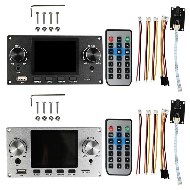 H7BC 2.8inch TFT Color LCD Lossless MP3 Decoders Board Bluetooth-compatible Stereo Sound Decoding USB For Car Amplifiers