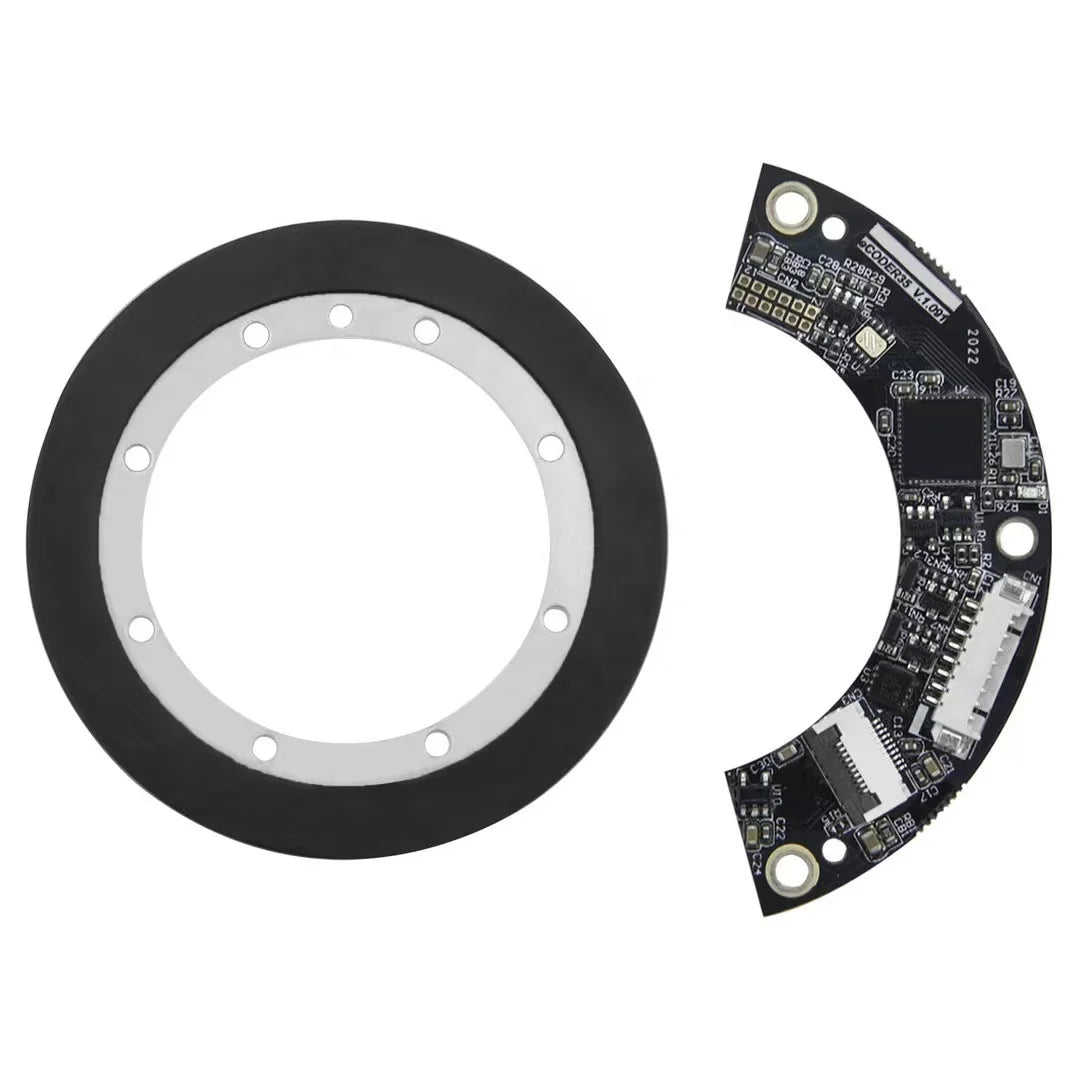 2026 Ecoder 35 Encoder Low Profile Non-contact RS485 Asynchronous Serial Absolute Rotary Encoder
