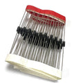 100pcs 1N5819 Rectifier Diode 1A40V Schottky Diode 40V Rectifier Diode In-line DO-41