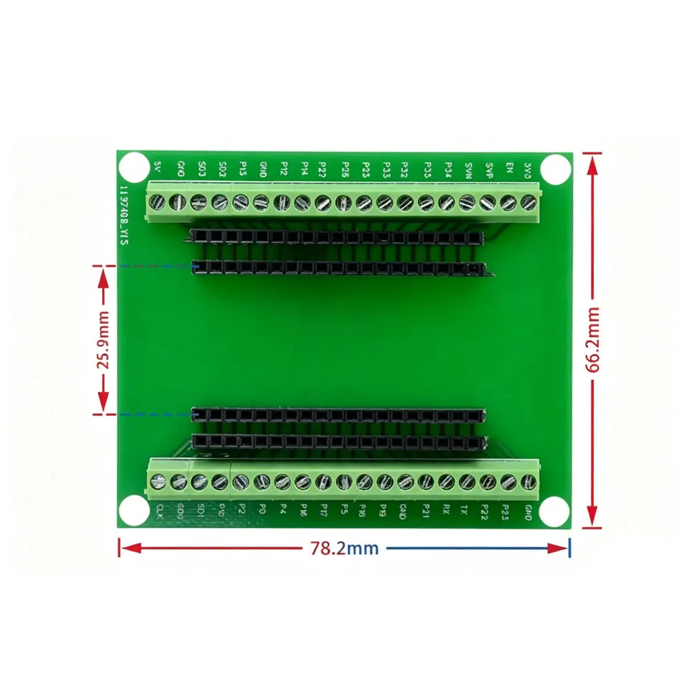ESP-32S 38pin ESP-WROOM-32 ESP32  WIFI Dual Core CPU Development Board 2.4 GHz Wi Fi BT Module Ultra-Low Power Consumption