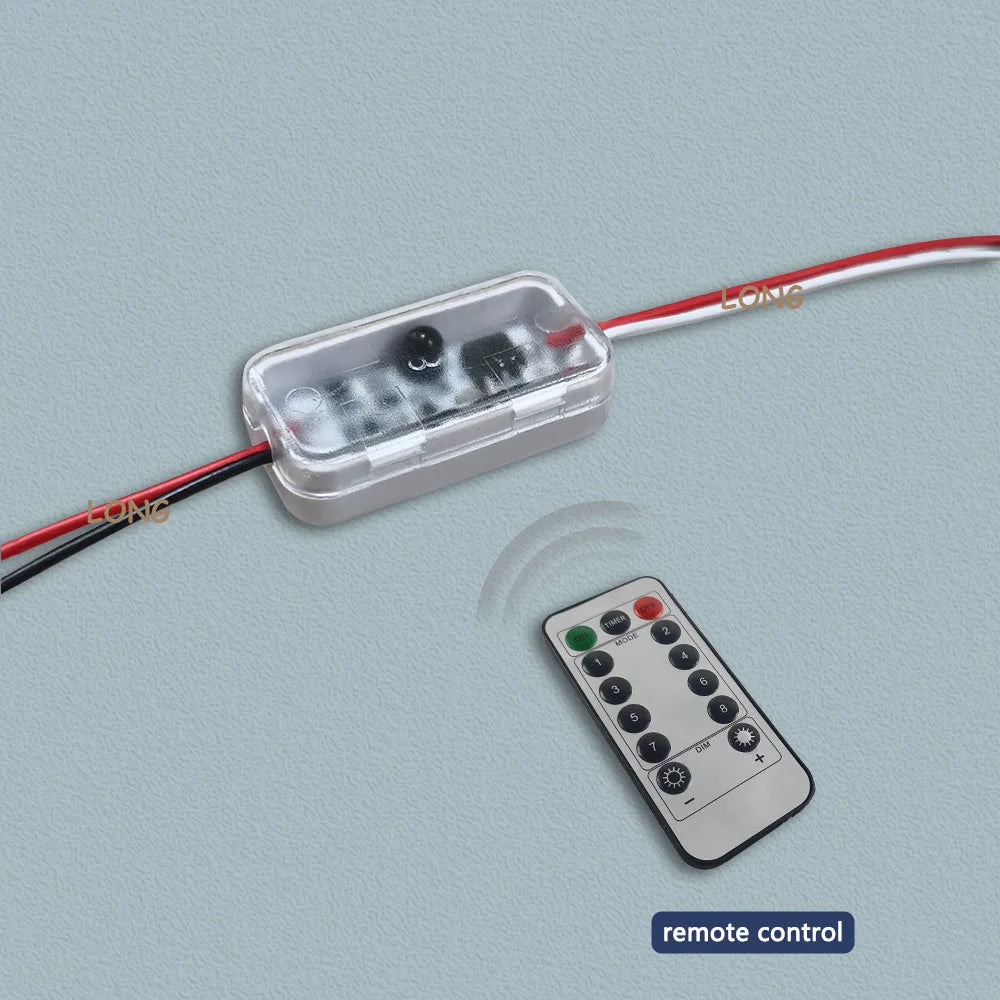 Waterproof Photocell Sensor Switch IP66 12-75V DC 3A Auto On/Off Remote Control Light Sensor