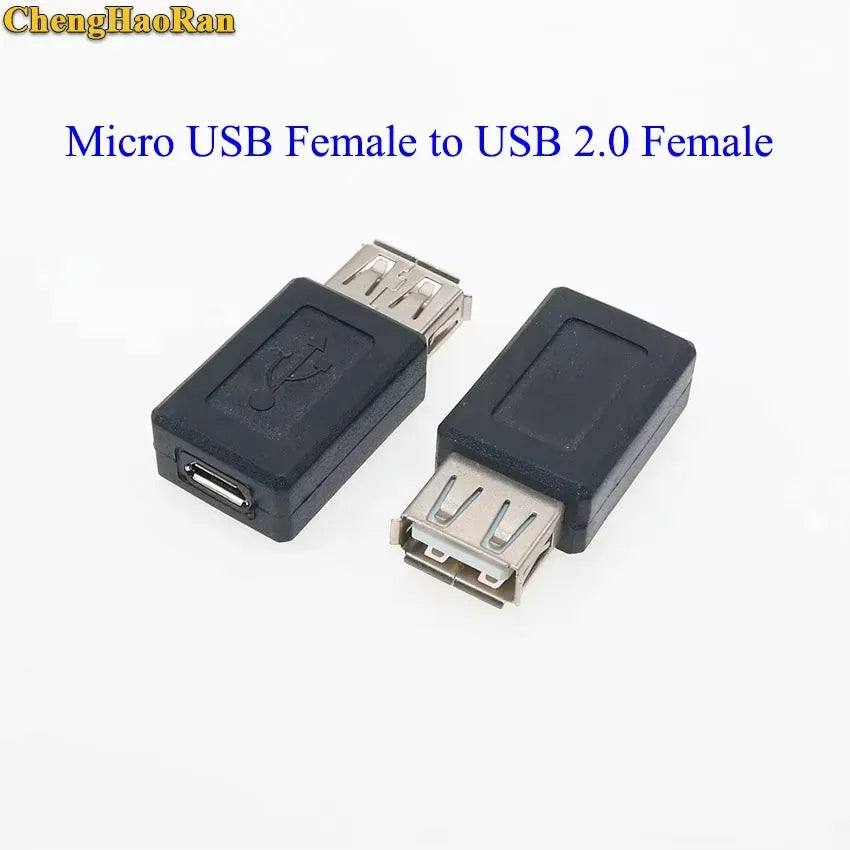 1pc Micro/Mini USB or USB 2.0 Male Female Printer USB Plug Jack Power Connector Charging Adapter for Phone MP5 Ect