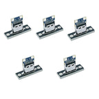 5/20Pcs USB Jack 3.1 Type-C 2Pin 4Pin Female Connector Jack Data Charging Port Small Electrical Charging Base with Fixing Plate