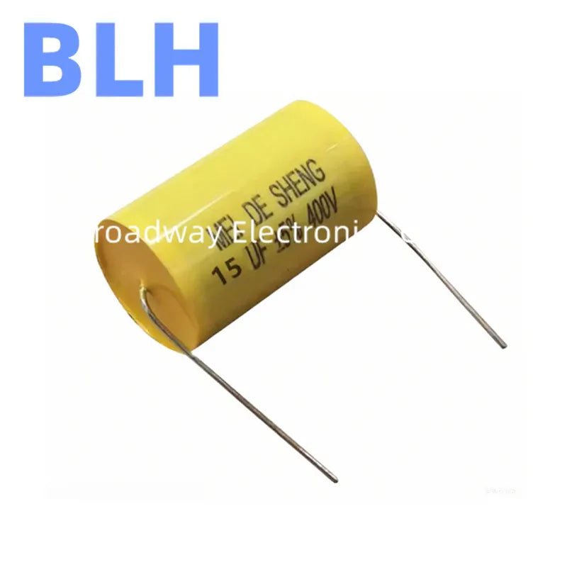 5PCS Non-polar Axial Audio Frequency Capacitor 400V 18UF 20UF 22UF 33UF 47UF