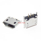 Vertical MICRO mini USB 5pin female 180-degree jack 5P in-line USB port Charging port Vertical patch power plug