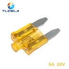 10PCS Small With Light With Fusing Indication Automobile Plug-in Fuse Small Sharp Foot Fuse For Automobile 5A ~ 40A