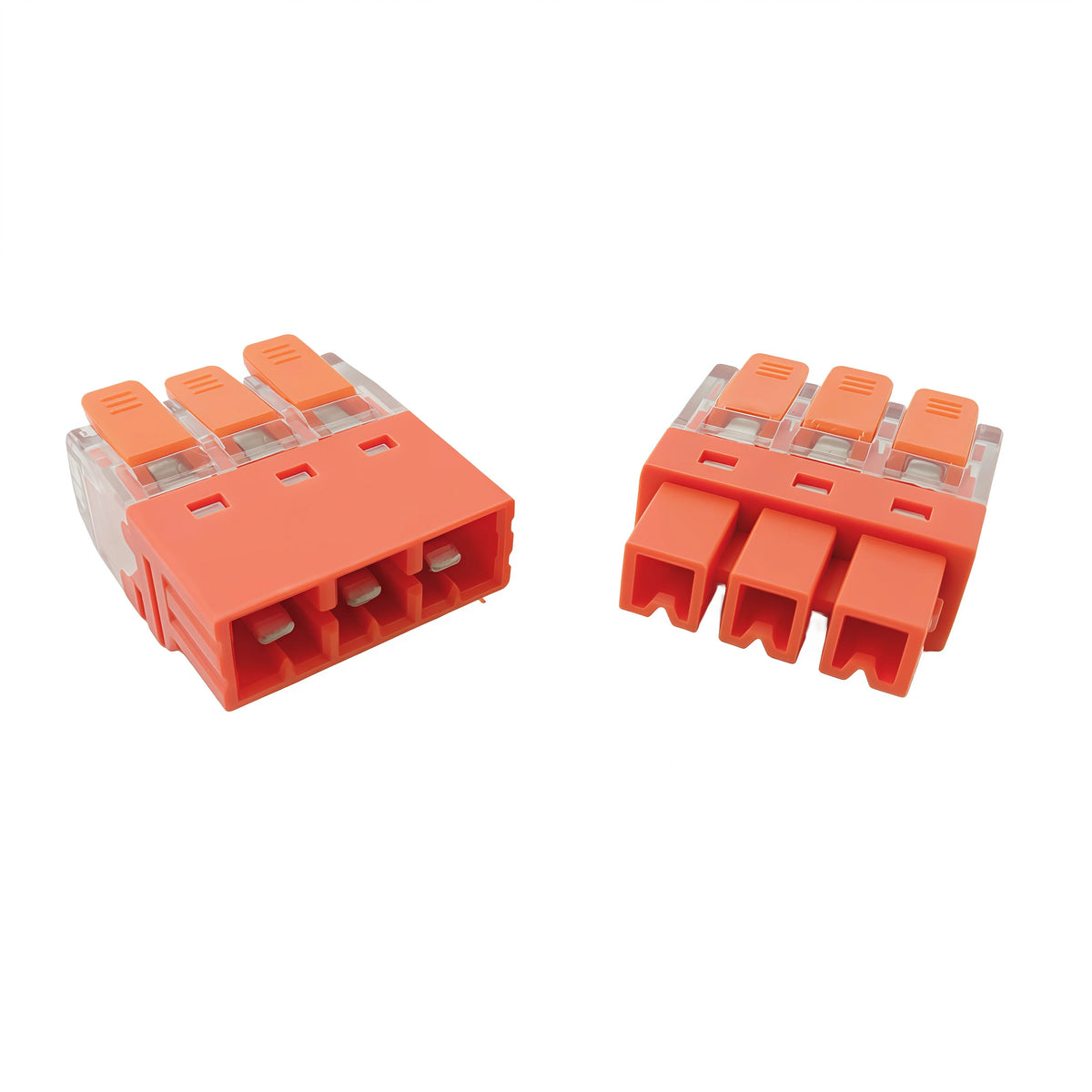 10Pcs CMK 64 Quick Lever Wire Connectors 2/3/4 In and 2/3/4 Out for Compact Plug Male Female Terminals Universal Blocks