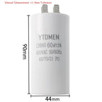 AC 450V CBB60 Dual Insert Motor Starting Capacitor 4pin 4UF-60UF Replacement Motor Run Capacitors For Air Compressor Water Pump