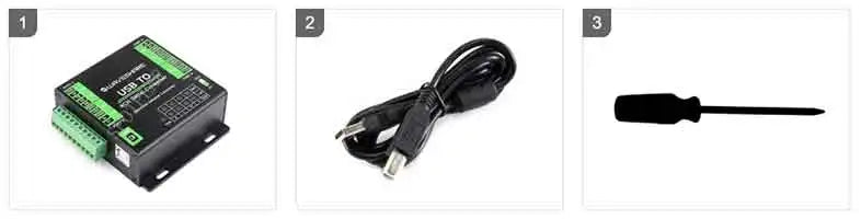 Industrial Converter USB TO 4CH RS232/485/422/TTL Serial UART FT4232HL