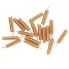 10pcs 433Mhz Built-In Spring Antenna Lora Module Coil Aerial Omnidirectional High Gain Wireless Card Router Copper