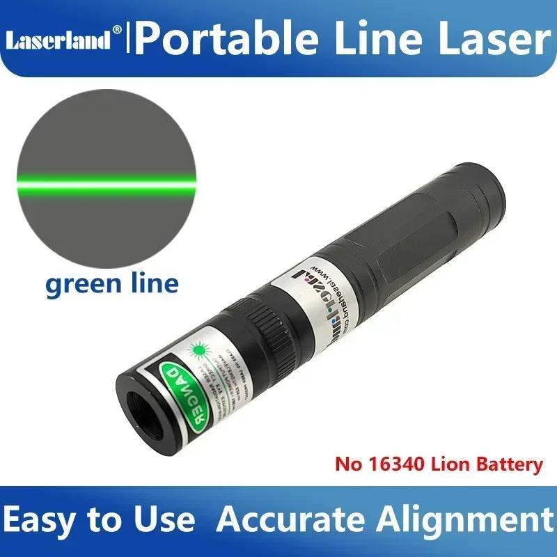New Portable Red Green Cross Line Laser Diode Module Generator for Alignment Woodworks Sawmill Tiles