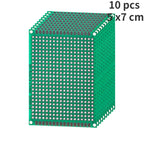 Universal PCB Circuit Protoboard Double Sided Breadboard 2x8 3x7 4x6 5x7 7x9CM Stripboard Prototyping Board DIY Electronic Kit