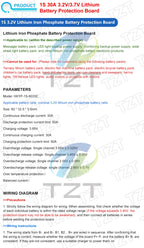 1/3PCS BMS 1S 30A 3.2V LiFePO4 / 3.7V Lithium Battery Protection Board 18650 4.2V Charging Voltage/Short Circuit