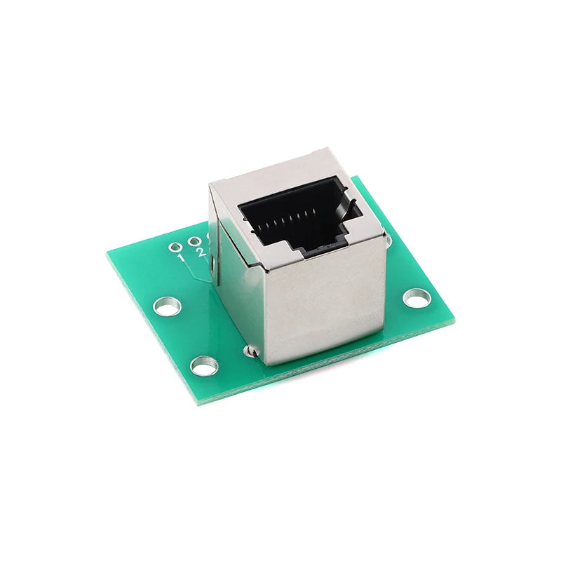 10Pcs/1Pcs RJ45 Adapter Board To XH2.54 Modular Ethernet Connector Adapter Network Interface + Breakout Board + Pin Header