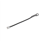 5PCS NTC thermistor 10K B3950 5x20 cylindrical epoxy resin ear wire fixed head negative temperature sensor