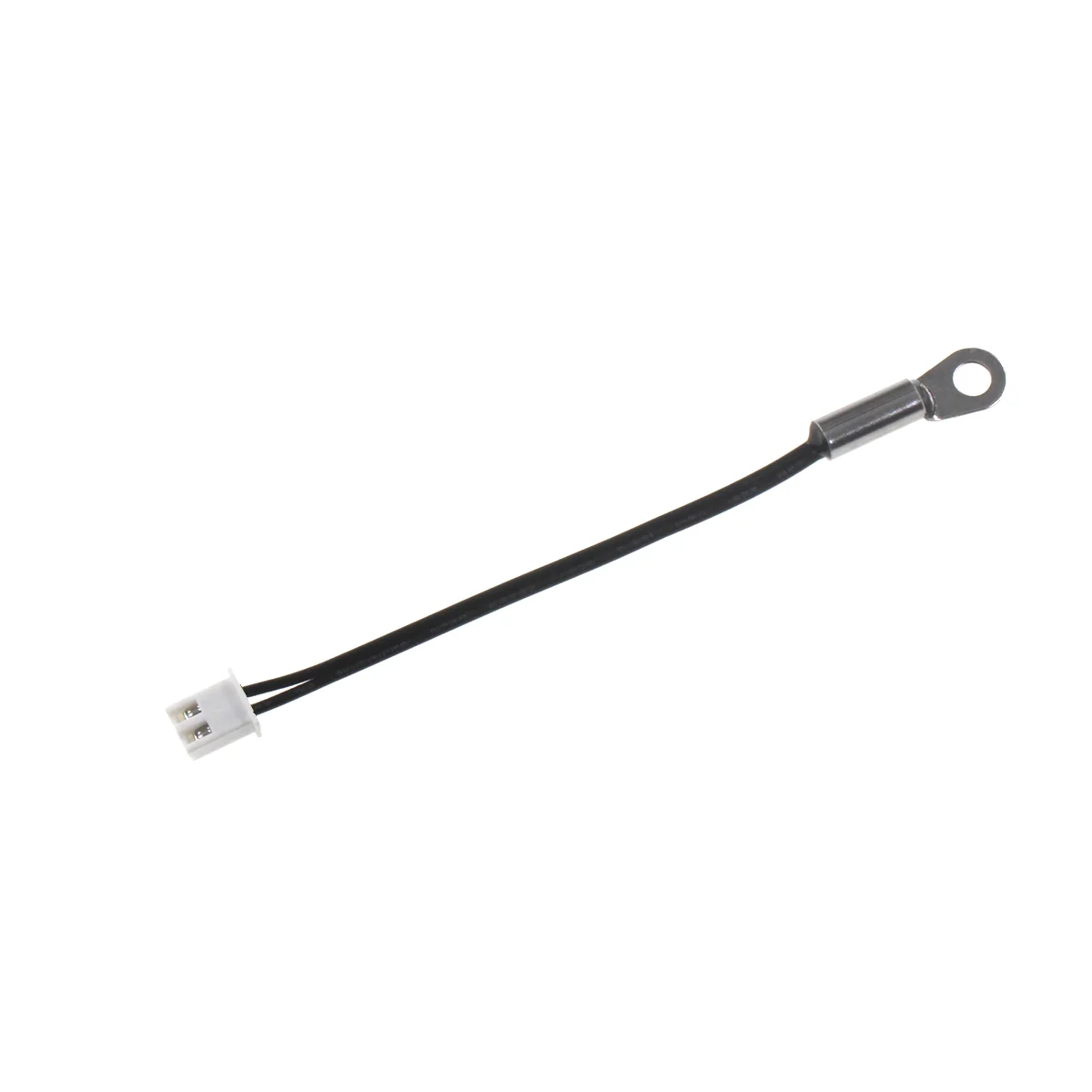 5PCS NTC thermistor 10K B3950 5x20 cylindrical epoxy resin ear wire fixed head negative temperature sensor